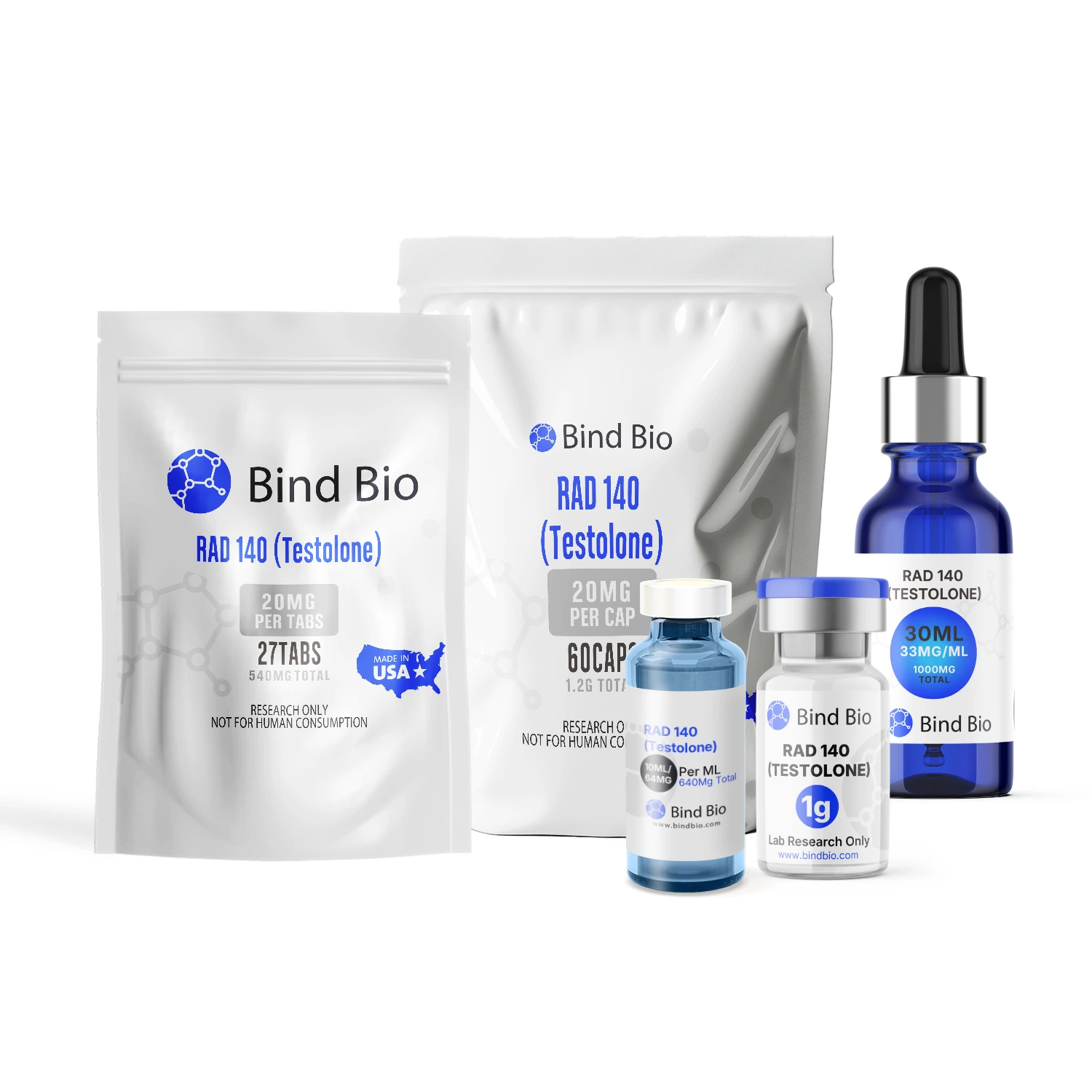 RAD 140 (Testolone) Product | Bindbio